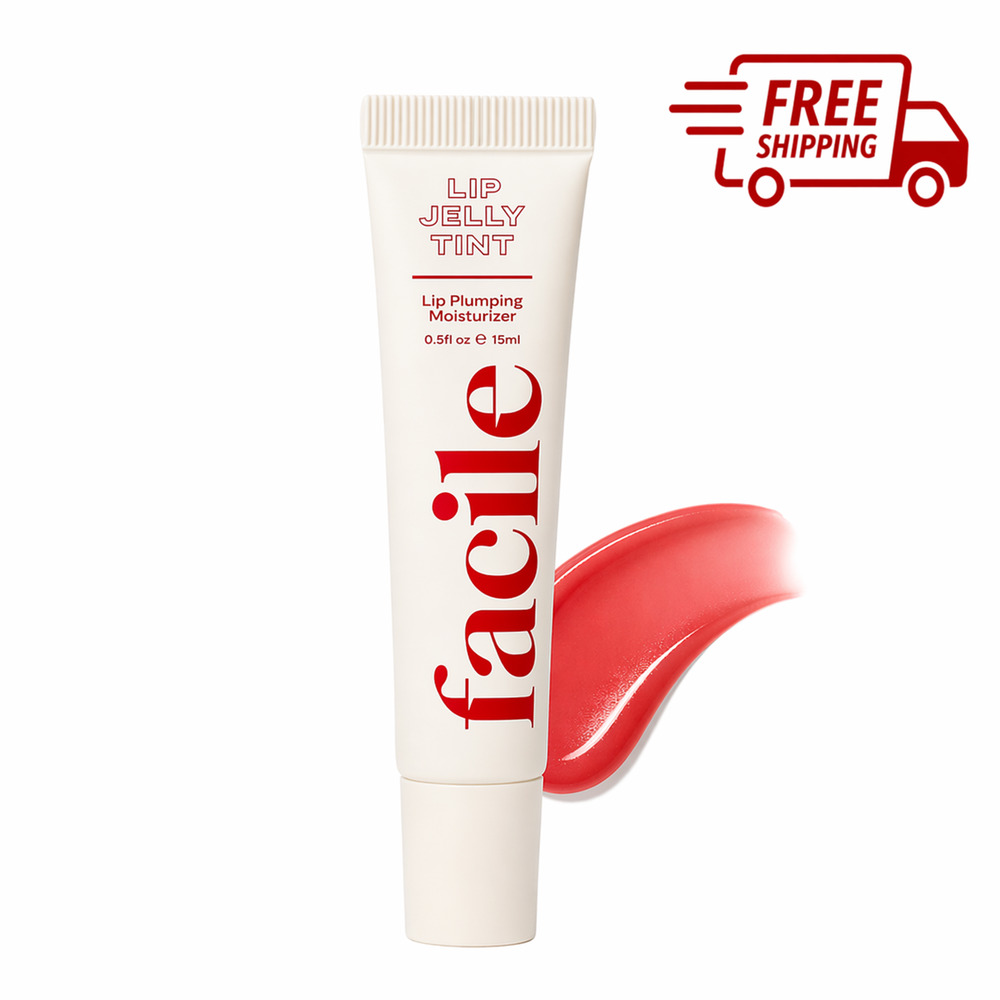 NEW Facile Lip Jelly Tint 15ml Hydrating Lip Treatment Gloss Balm Long Lasting